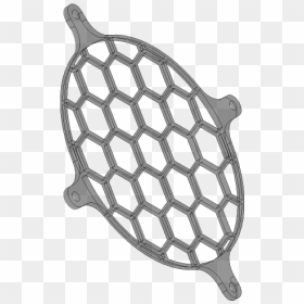 Illustration, HD Png Download - hexagon grid png