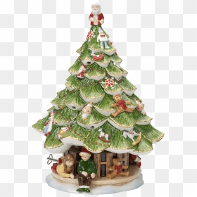 Christmas Toys Memory Big Pine Treewith Children - Arboles De Navidad De Villeroy, HD Png Download - christmas toys png