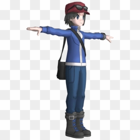 Download Zip Archive - Red Pokemon 3d Model, HD Png Download - pokemon characters png