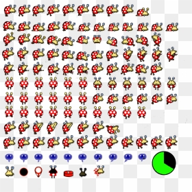 Enter The Gungeon Sprite Sheets, HD Png Download - pikmin png