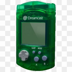 Sega Dreamcast Vmu Virtual Memory Unit [green] - Sega Dreamcast Vmu, HD Png Download - sega dreamcast png