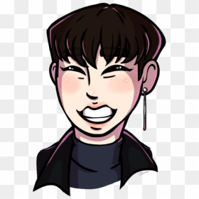 Delakaiart - Cartoon, HD Png Download - daehyun png