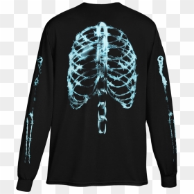 Post Malone Merch Skeleton, HD Png Download - ribcage png