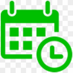 Booking Icon Font Awesome Clipart , Png Download - Calendar Time Icon Png, Transparent Png - agenda icon png