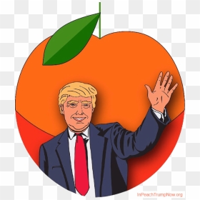 Donald Trump Is A Peach, HD Png Download - trump thumbs up png