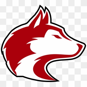 Follow The Huskies Online, HD Png Download - husky logo png