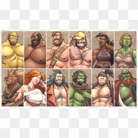 Bastard Bonds Nude Sprites, HD Png Download - reviewbrah png