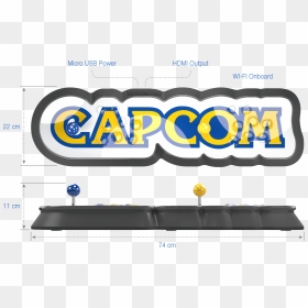 The Capcom Home Arcade Could Take Up A Full Table - New Capcom Arcade Stick, HD Png Download - street fighter ko png