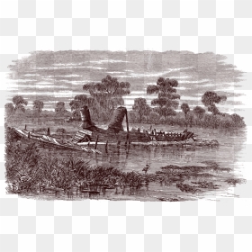 The Corps Takes The Teche - Mast, HD Png Download - sunken ship png