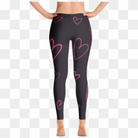 Pornhub Leggings, HD Png Download - corazon rosa png