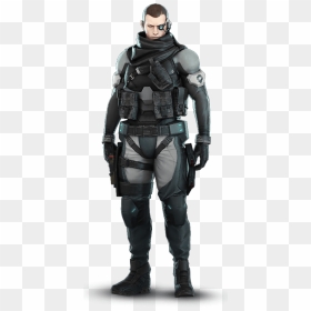 Saito Outfit - Ghost In The Shell Armor, HD Png Download - ghost in the shell logo png