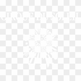 Cirque Du Soleil Logo Black And White , Png Download - Cirque Du Soleil Sun, Transparent Png - cirque du soleil logo png