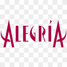 Alegria Logo - Alegria Cirque Du Soleil Png, Transparent Png - cirque du soleil logo png