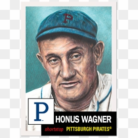 Honus Wagner Topps Card, HD Png Download - pittsburgh pirates png