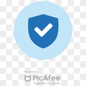 Endpoint Protection - Circle, HD Png Download - mcafee secure logo png