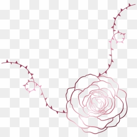 Transparent Thorns Png - Roses With Thorns Clip Art, Png Download - rose thorns png