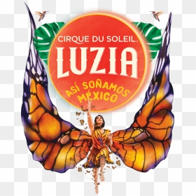 Cirque Du Soleil Luzia Png, Transparent Png - cirque du soleil logo png