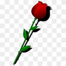 Valentines Day Roses Clipart, HD Png Download - rose thorns png