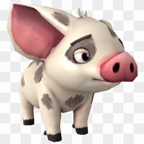 Moana Pig Png - Domestic Pig, Transparent Png - pua moana png