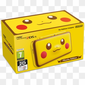 Pokemon Crystal , Png Download - Nintendo 2ds Xl Pikachu, Transparent Png - pokemon crystal png