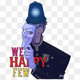 Unmasked We Happy Few Bobby, HD Png Download - we happy few png
