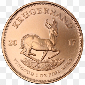 1 Oz Krugerrand 2017 Wertseite, HD Png Download - 2017 gold png