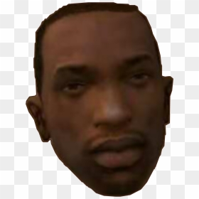 #cj #gtasanandreas - Gta San Andreas Face Of Cj, HD Png Download - cj png