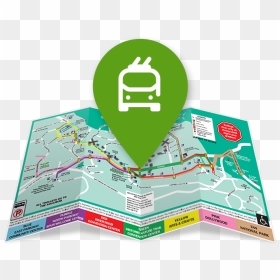 Trolley Map Graphic - Graphic Design, HD Png Download - dollywood logo png