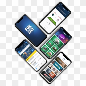 Fox Sports, Fox Super 6, And Fox Bet Phones - Iphone, HD Png Download - bet png