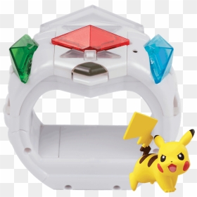 Pokemon Z Ring Toy, HD Png Download - pokemon crystal png