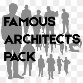 Silhouette, HD Png Download - architecture entourage png
