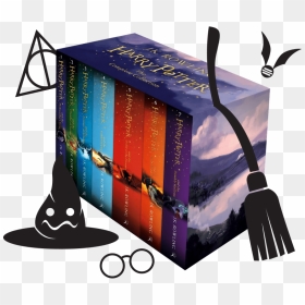 Harry Potter Books Png - Harry Potter Books Box Set, Transparent Png - harry potter books png