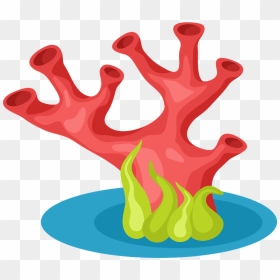 Sea Corals Clipart - Illustration, HD Png Download - corals png