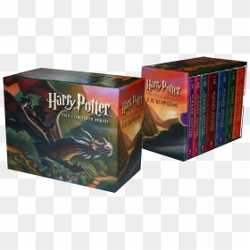 Harry Potter Books Box , Png Download - Harry Potter Paperback Box Set, Transparent Png - harry potter books png