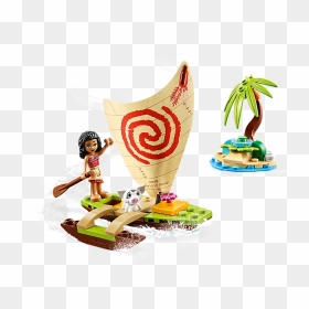 Lego 43170 Moana's Ocean Adventure, HD Png Download - pua moana png