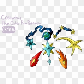 Comet Clipart Outer Space - Illustration, HD Png Download - pokemon crystal png