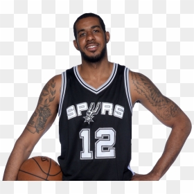 Lamarcus Aldridge Download Png Image - San Antonio Spurs Jersey, Transparent Png - lamarcus aldridge png