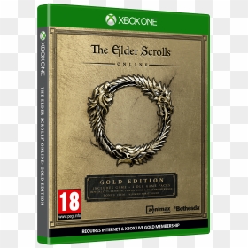 Esogold One 3d Boxfront En Pegi - Elder Scrolls Online Gold Edition Ps4, HD Png Download - eso png