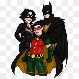 Batman Catwoman Family, HD Png Download - batman telltale png