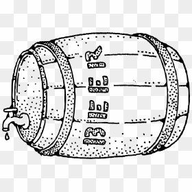 Beer Barrel Clip Arts - Beer Clip Art, HD Png Download - beer barrel png