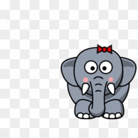 Cartoon Elephant Vector Art Free Clipart , Png Download - Clip Art Elephant, Transparent Png - elephant vector png