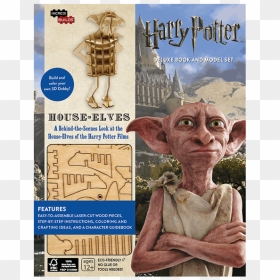 Harry Potter Dobby Kit Incredibuilds, HD Png Download - harry potter books png
