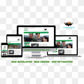 Responsive Web Design 4k, HD Png Download - web developer png