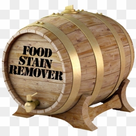 Food Stain Remover - Barrel, HD Png Download - beer barrel png