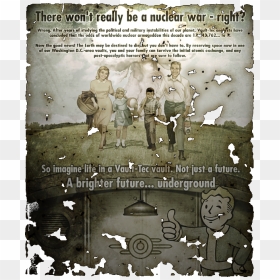 Fallout 3 Vault Tec Poster, HD Png Download - vault tec png