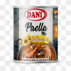 Paella Mix In Sunflower Oil 196g / Fda - Conservas Dani, HD Png Download - paella png