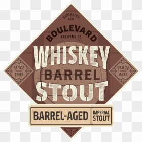 Boulevard Brewing Whiskey Barrel Stout, HD Png Download - beer barrel png