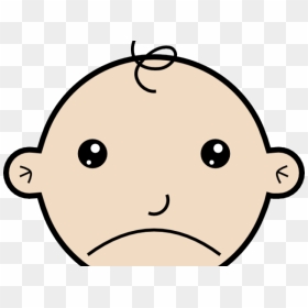 Sad Face Images Cartoon , Png Download - Sad Baby Clip Art, Transparent Png - sad face.png