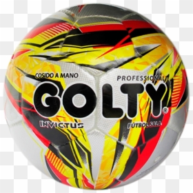 Balón Futbol Sala Profesional Golty Invictus , Png - Balon De Futbol Sala Profesional, Transparent Png - balon futbol png
