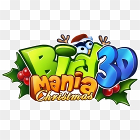 Logo5 6 Pl Ho Ho Ho Bird Mania Is Back In A Christmas - Bird Mania 3d, HD Png Download - ho ho ho png